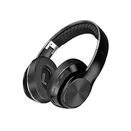 Stereo-øretelefoner Bluetooth-hovedtelefoner Musikheadset Fm og understøtter Sd-kort med mikrofon