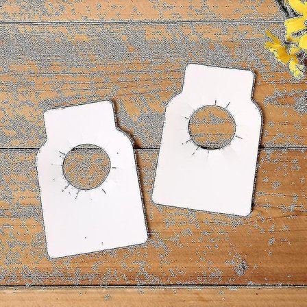 100 stk vinmerker PVC flaskehalssett drikkeflaskeflaskeheng