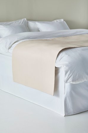 Jotex - Hotellsengeteppe 45 Cm Lys nuderosa - LEA - Kjøp Sengetepper hos Jotex