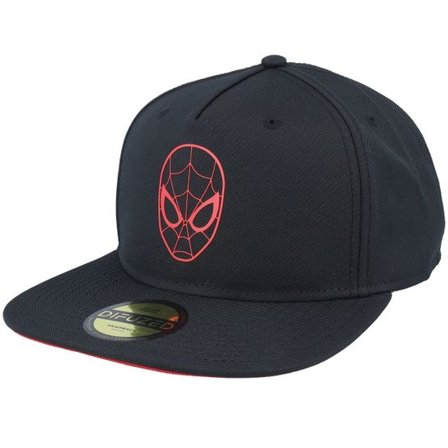 Difuzed - Svart snapback Keps - Spiderman Black/Red Snapback @ Hatstore