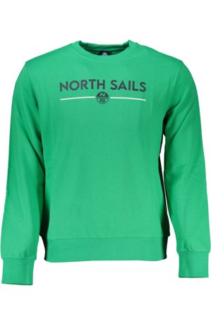 North Sails Felpa Senza Zip Uomo Verde