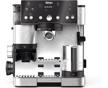 Luxe Cafe Essential Halvautomatisk Kaffemaskin ES501EU - Ninja 2-i-1 kaffemaskin för espresso och bryggkaffe