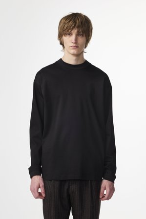 NN.07 Lionel Tee Male Black Organic Cotton