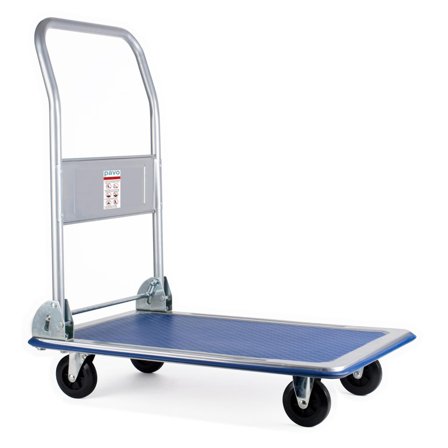 PAVO Vagn 150kg hopfällbar - Lyreco - Emballage och lagerutrustning - Lagerutrustning - Kärra Vagn