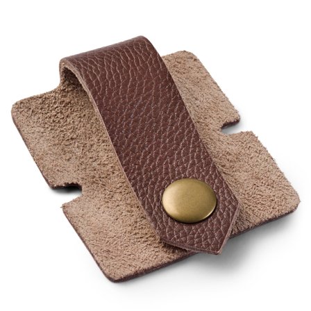 Cable Organiser | Dark Brown Leather | Large for Men