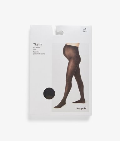 Kappahl | Mamma-tights | Svart