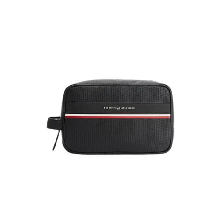 Tommy Hilfiger, Toilet Bags Zwart, Heren, Maat:ONE Size