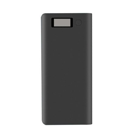 30000mAh 8x18650 Power Bank Skall Digitalt Display Batteriboks DIY Micro Type-C USB Mobiltelefon Ladeboks Etui Svart