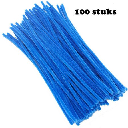 ING Piberensere 100 Stykker Chenille Tråd Hobby Håndværk 30 Cm Piberenser Håndværk Fleksible Piberensere og Voksne til Håndværk DIY Hobby og Kreativ