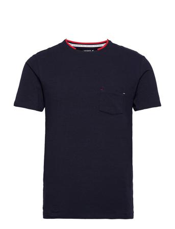 Underwear Tee-Shirt T-shirts Short-sleeved Sininen Lacoste