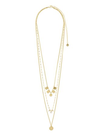 Pilgrim Carol Layered Necklace 3-In-1 - Gold - ONE SIZE