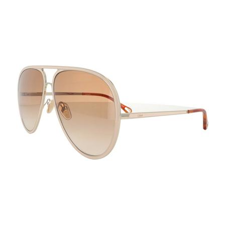 Chloé, Sunglasses CH 0099 Beige, Dames, Maat:ONE Size