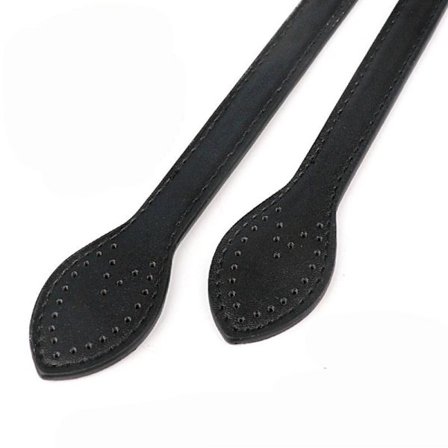 Kvinner Veskehåndtak Erstatning DIY håndveskestropp SVART