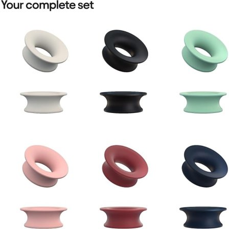 12-pack Loop Mute Style Pack för Loop-öronproppar - Extra 5 dB brusreducering