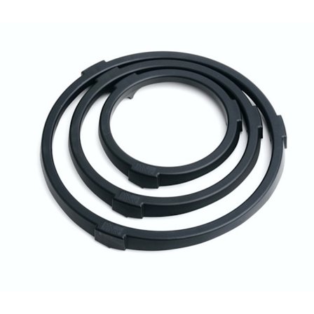 Pot-Mate Cirkulära Krukafötter 25cm Svart