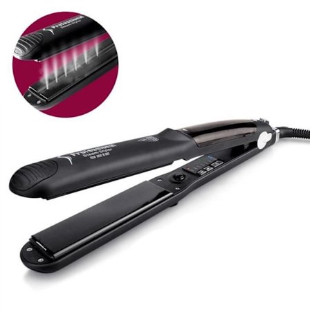 Plattång - TECH DISCOUNT - Professionell plattare - 60W - För vått och torrt hår - Turmalin i keramik