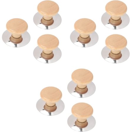 9 stk Pannehåndtak Lokk Hjem Kjøkken Grytebytte Knotter Knotter Tilbehør Deler Praktiske Håndtak Grytehåndtak i 3,9*5,7cm