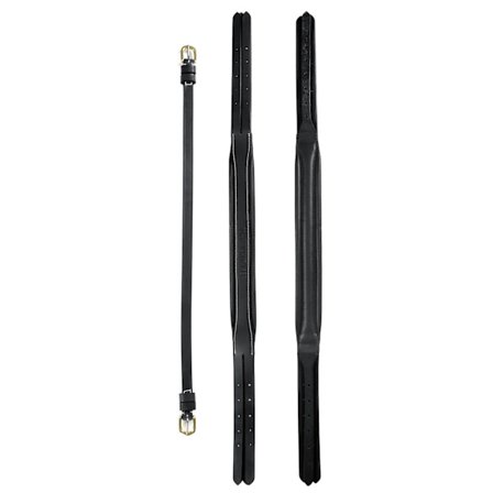 Whitaker Pick N Mix Läder Rakt Hästhuvudstycke Cob Svart