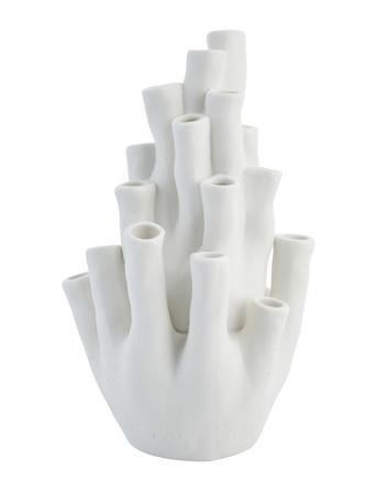 Corise Decoration Coral Home Decoration Decorative Accessories/details Porcelain Figures & Sculptures Hvit Lene Bjerre*Betinget Tilbud