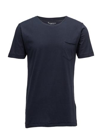 Alder Basic Chest Pocket Tee - Gots Blue Knowledge Cotton Apparel
