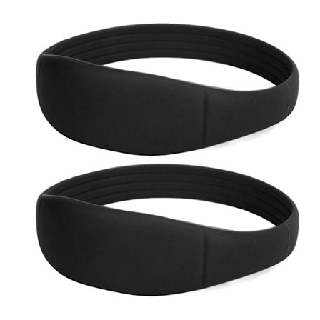 2 stk. Patella Senes Knæstropper Blødt Knæ Sportsstøttebånd Bærbar Knæsmerte Lindring Støttebøjle til Hjemme Fitnesscenter Kontor Sort