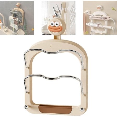 ING Väggmonterad sugkopp för lock, skåphängande lockhållare, sugkopp för lock, lämplig för spiskök