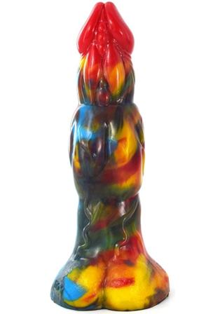 Dildo Wolorz Multicolour 23 cm Dragon dildo - Blushme.se