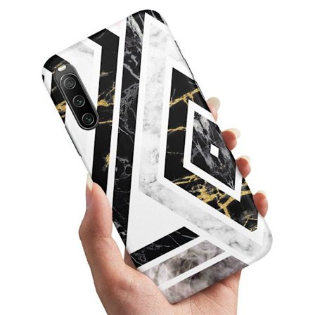 Sony Xperia 10 IV - Skal/Mobilskal Krokigt Mönster