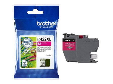 BROTHER Bläckpatron LC422XLM Magenta - Lyreco - Toner och bläck - Bläckpatroner - Bläckpatroner Brother