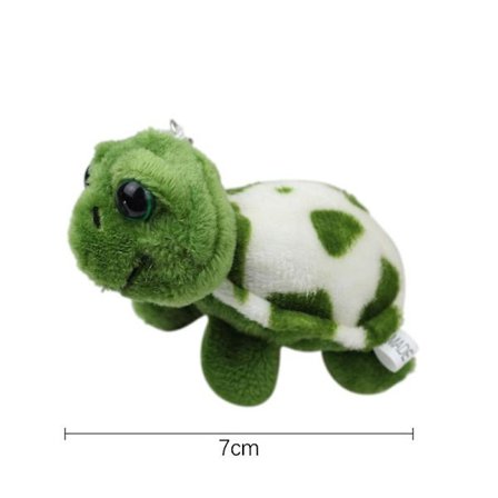 Suloinen sarjakuva merieläin nukke avaimenperä riipus nukke pehmolelu avaimenperä korut(7cm)