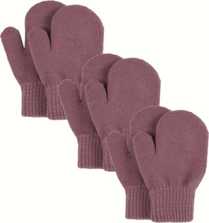 Lindberg Åsbro Magic Mitten 3-Pack everyday gloves Pink 1-3 years