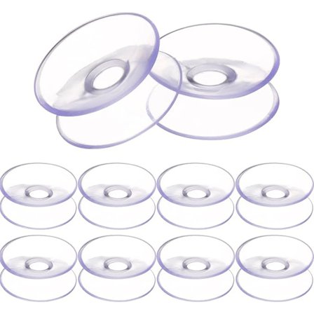 Glassplate 10 prosent dobbeltsidig suging for bordplate for å forhindre at du skyver sugn Bord Vindusjern sugekopp dobbeltsidig 60 mm