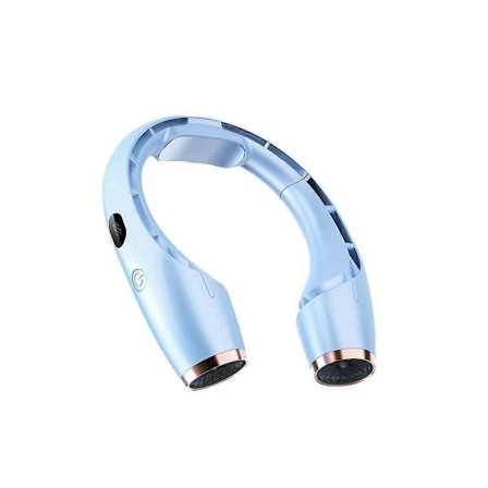 4000MAh Sommer Halsventilator Bærbar Halskøler Mini Elektrisk Ventilator Genopladelig Halskøling Uden Blade
