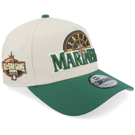 New Era - Beis adjustable Gorra - Seattle Mariners 9FORTY Stone/Green A-Frame Adjustable @ Hatstore