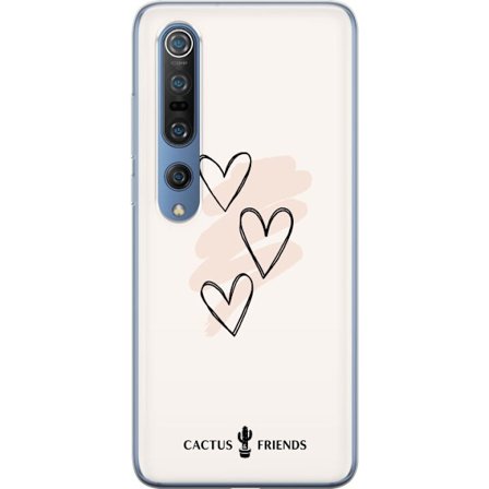 Yhteensopiva Puhelinkuori Xiaomi Xiaomi Mi 10 Pro 5G Cactus and Friends - Soft Romance Sketch