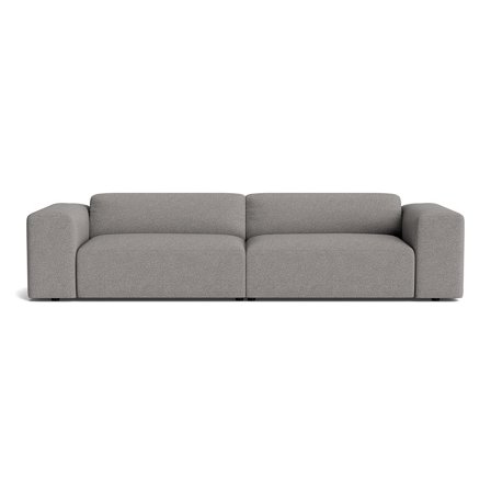 Soma XL 3 personers sofa - Loop Grå - 312x101x75 - Sofa, 3 personers sofa