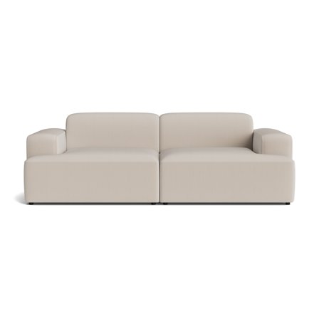 Madrid 3 personers sofa - Lisboa Beige - 238x101x75cm - Komfortabel flyder sofa i smuk farve til 3 personer