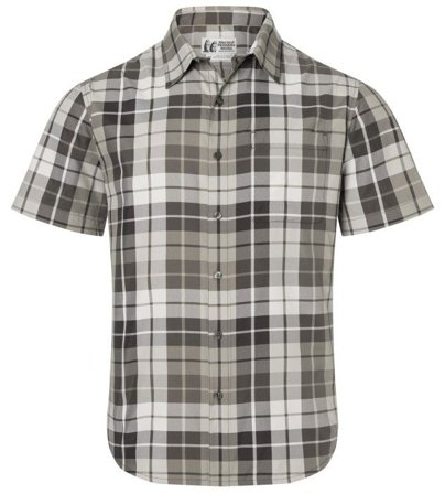Marmot Men's AirExchange Shield Novelty SS Shirt Hickory Nut Wayland Nut Wayland Plaid