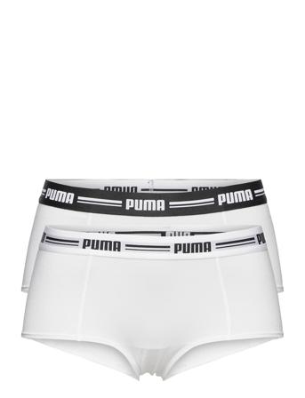 Puma Women Mini Short 2P Pack White PUMA