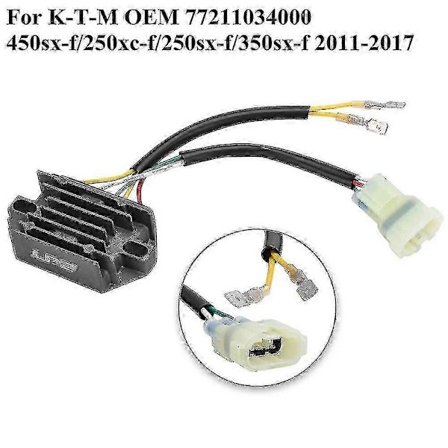 Laderregulator Kompatibel med KTM 250 350 XCF X-CF likerettersystem