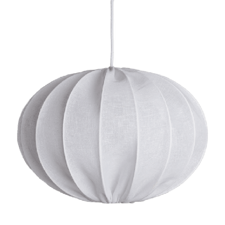 Watt&Veke Boll 40 linen White Belysning Vit 30x40x40 cm