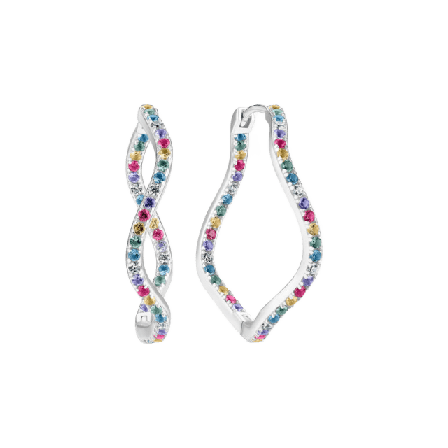 Sif Jakobs Jewellery Ellera Waves X-grande Earrings Örhängen Dam Silver XL