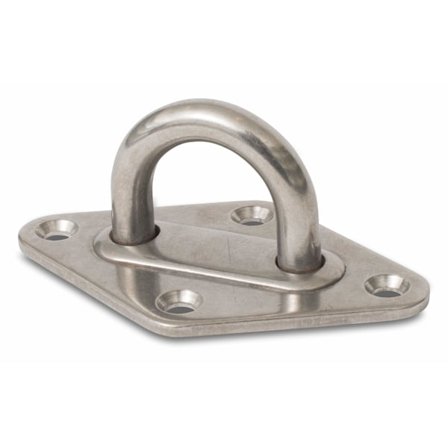 Rostfri Brygga Silver 50 x 80 mm