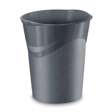 CEP Papperskorg Mineral 14L grå - Lyreco - Städ och hygien - Avfallshantering och källsortering - Papperskorgar