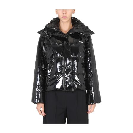 Msgm Coats Sort, Dame Dunjakker