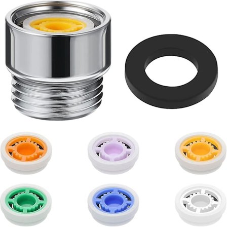 Dusjstrømbegrenser Begrenser Vannstrøm Sparer Adapter Dusjhode Begrenser Dusj Hotell Z26783