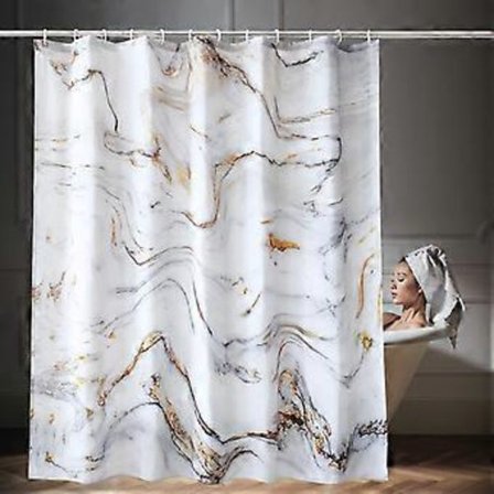 Vedenpitävä suihkuverho kylpyhuoneeseen, homeenesto, 180 cm x 180 cm