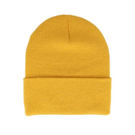 Beechfield - Gul cuff Beanie - Mustard Original Deep Cuff @ Hatstore