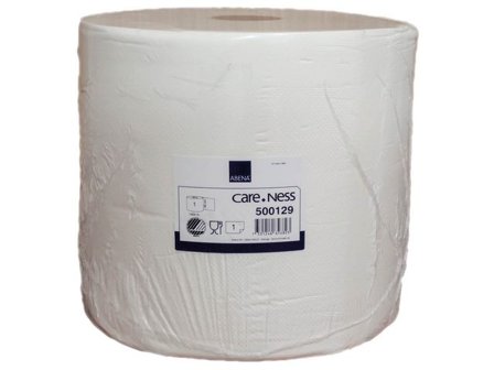 ABENA Papperstorkdukar, CareNess, 295 mm x 1000 m, vit - Lyreco - Städ och hygien - Toalettpapper och torkpapper - Industritork