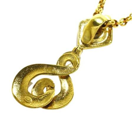 Chanel Vintage - Vintage Smycken - Gul - Dam - Storlek: One Size, Dam, Storlek: ONE SIZE